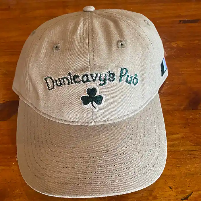 Khaki Dunleavy's Pub Baseball Cap